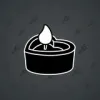 Love Candle #2286