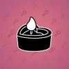Love Candle #2409
