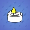 Love Candle #2478
