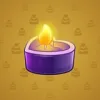 Love Candle #2542