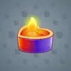 Love Candle #2544