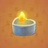 Love Candle #2552
