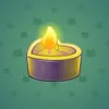 Love Candle #2557