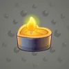 Love Candle #2596