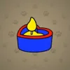 Love Candle #2645