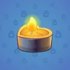 Love Candle #2832