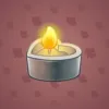 Love Candle #2858