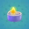 Love Candle #2898