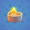 Love Candle #2907