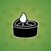 Love Candle #2933