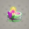 Love Candle #2936