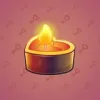 Love Candle #3018