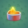 Love Candle #3039