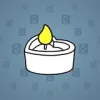 Love Candle #3046