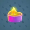 Love Candle #3064