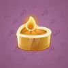 Love Candle #3074