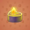 Love Candle #3076