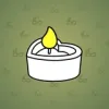 Love Candle #3079