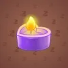 Love Candle #3158