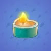 Love Candle #3164