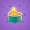 Love Candle #3166