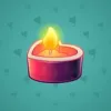 Love Candle #3193