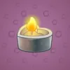 Love Candle #3204