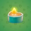 Love Candle #3225