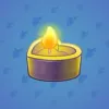 Love Candle #3264