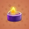 Love Candle #3296