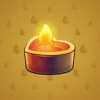 Love Candle #3302