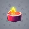 Love Candle #3314