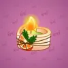 Love Candle #3322