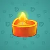 Love Candle #3419