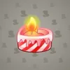 Love Candle #3501