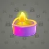 Love Candle #3546