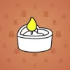 Love Candle #3551