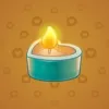 Love Candle #3562