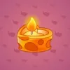 Love Candle #3564