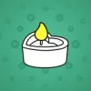 Love Candle #3639