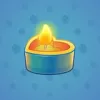Love Candle #3646