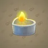 Love Candle #3666