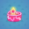 Love Candle #3675