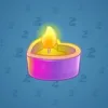 Love Candle #3681