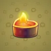 Love Candle #3686