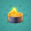 Love Candle #3764