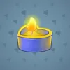 Love Candle #3821