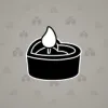 Love Candle #3834
