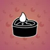 Love Candle #3918
