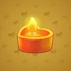 Love Candle #3996